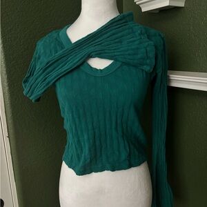 Big Bud Press Lagoon Bell Sleeve Blouse size s